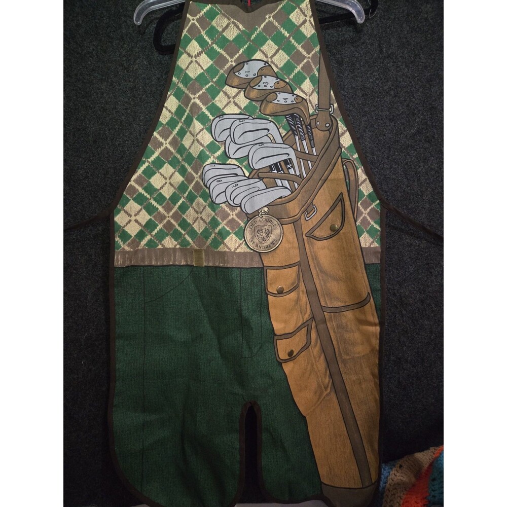 Vintage Salamander Golfer Apron  Old Corse St Andrew's